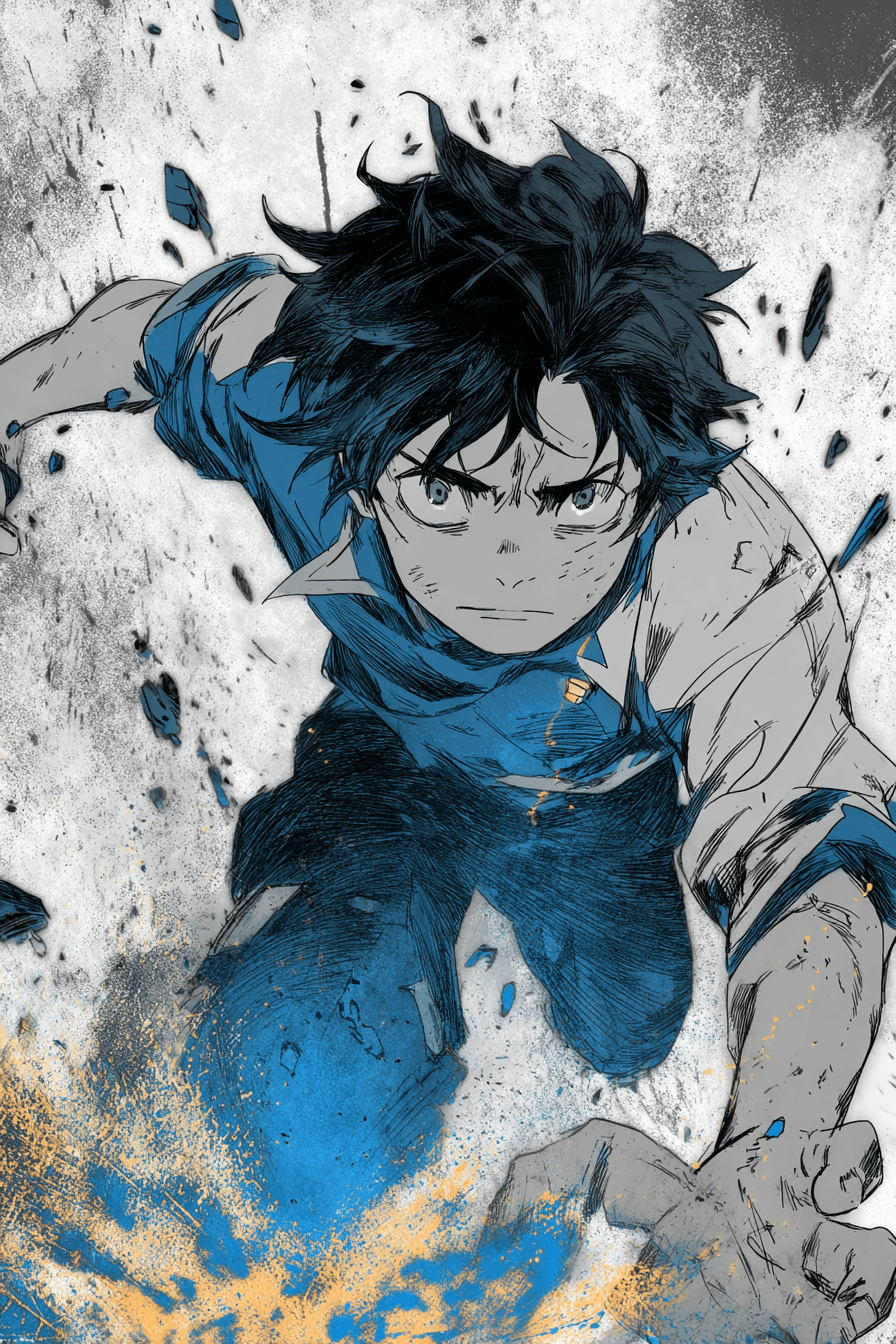 Couverture de manga illustrée